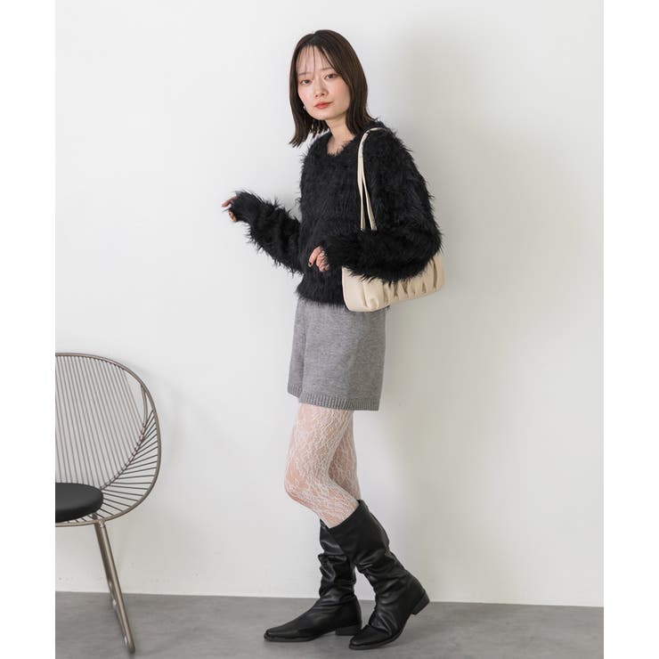 ニットショートパンツ | ad thie | 詳細画像28 