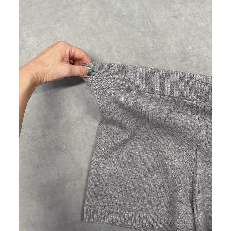 ニットショートパンツ | ad thie | 詳細画像32 