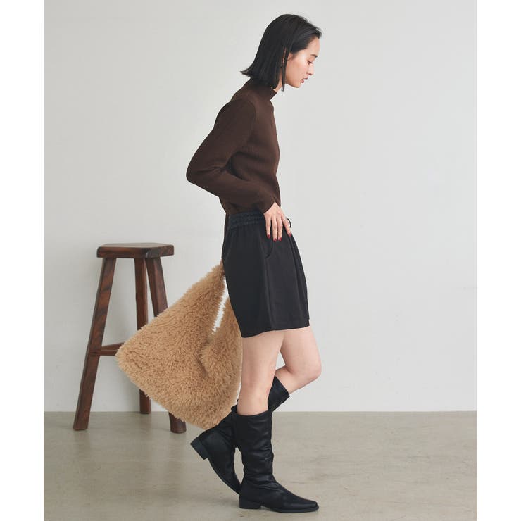 ウエスト切替 ハーフパンツ | ad thie | 詳細画像11 