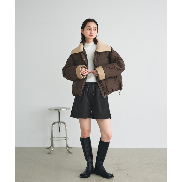 ウエスト切替 ハーフパンツ | ad thie | 詳細画像12 