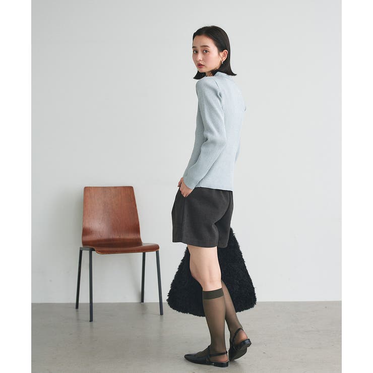 ウエスト切替 ハーフパンツ | ad thie | 詳細画像15 