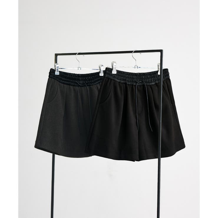 ウエスト切替 ハーフパンツ | ad thie | 詳細画像24 