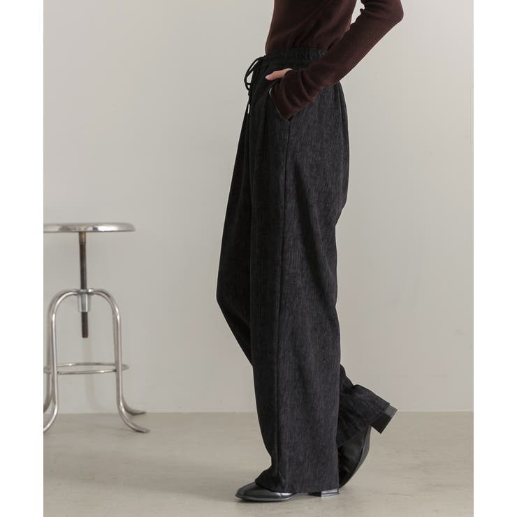 コーデュロイ ワイドパンツ | ad thie | 詳細画像10 