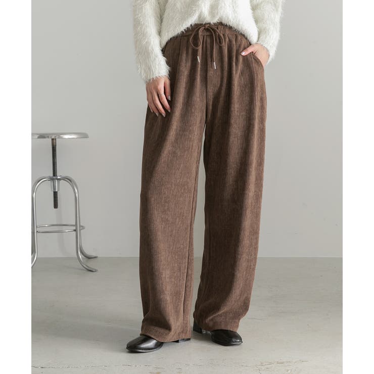 コーデュロイ ワイドパンツ | ad thie | 詳細画像17 