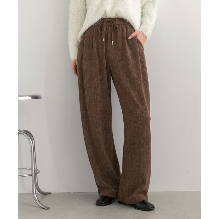 コーデュロイ ワイドパンツ | ad thie | 詳細画像20 