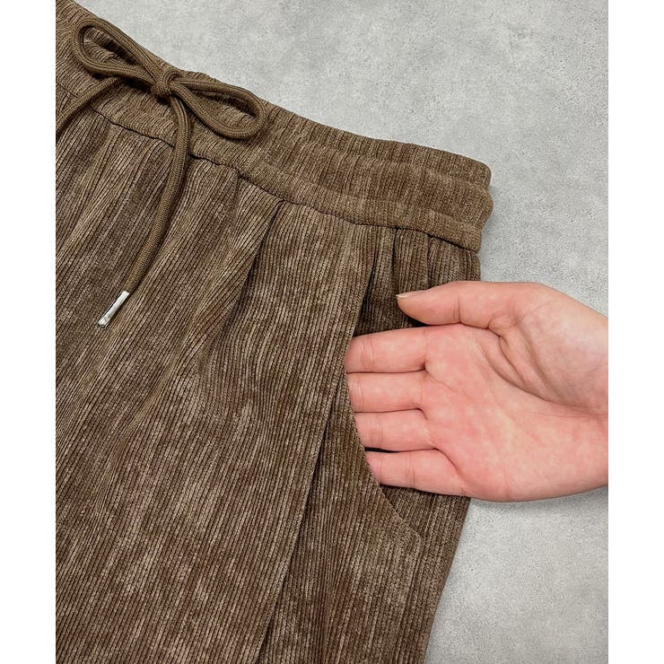 コーデュロイ ワイドパンツ | ad thie | 詳細画像22 
