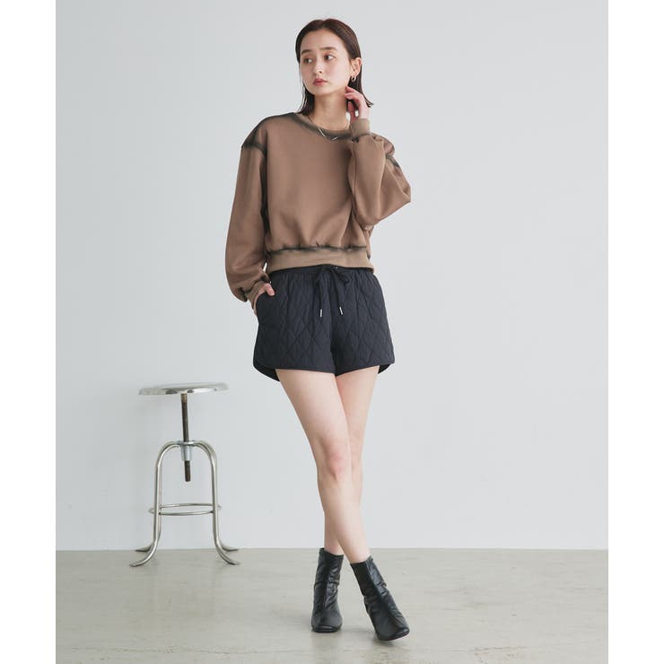 キルティングショートパンツ | ad thie | 詳細画像11 