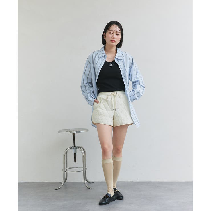 キルティングショートパンツ | ad thie | 詳細画像17 