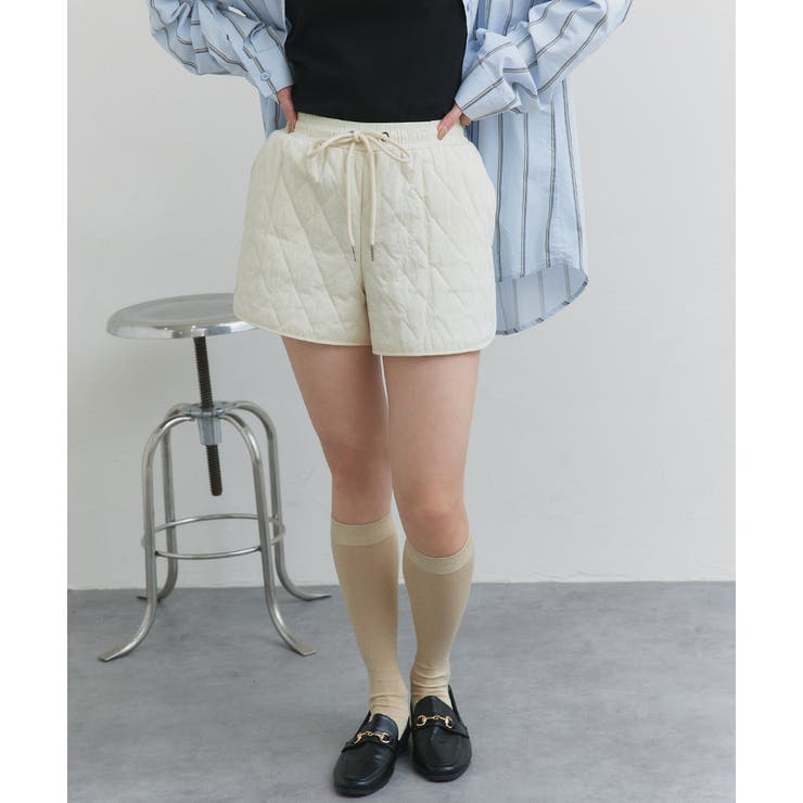 キルティングショートパンツ | ad thie | 詳細画像18 
