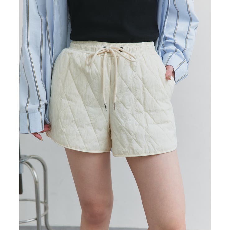 キルティングショートパンツ | ad thie | 詳細画像19 