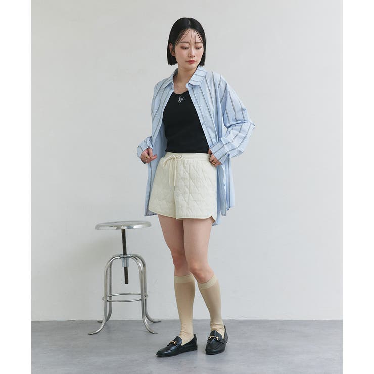 キルティングショートパンツ | ad thie | 詳細画像20 