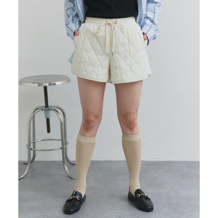 キルティングショートパンツ | ad thie | 詳細画像21 