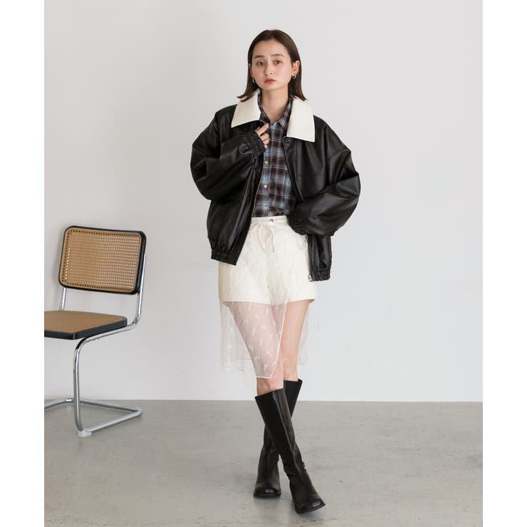 キルティングショートパンツ | ad thie | 詳細画像31 