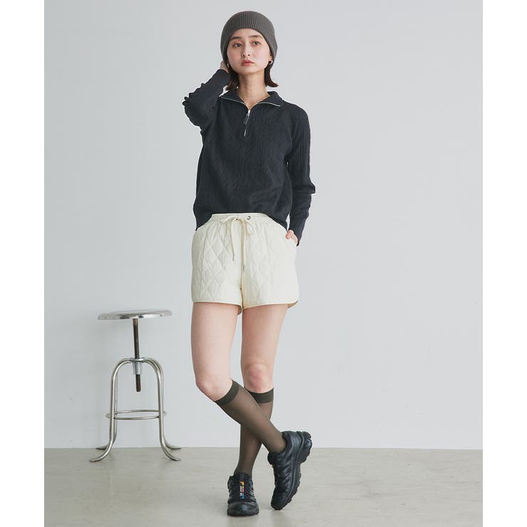 キルティングショートパンツ | ad thie | 詳細画像33 