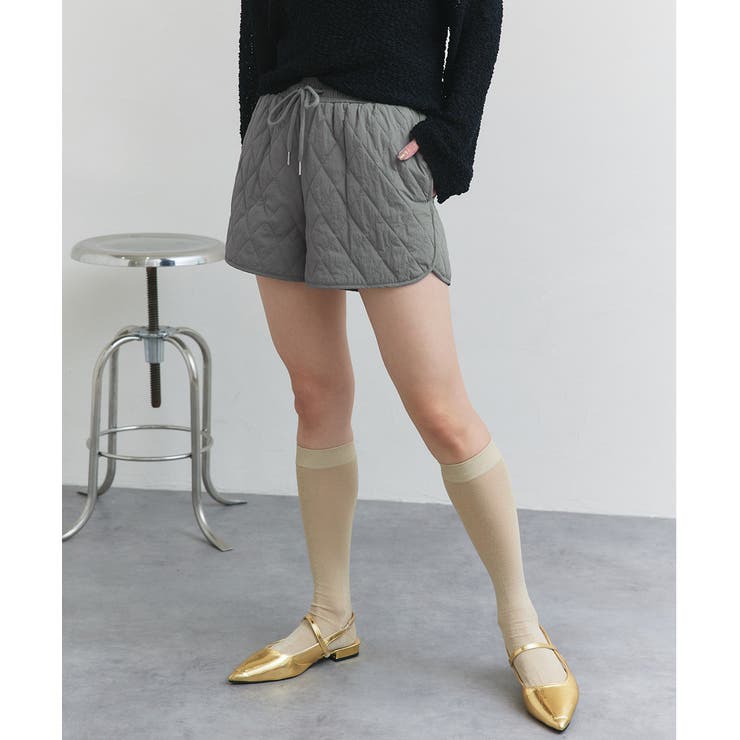 キルティングショートパンツ | ad thie | 詳細画像36 