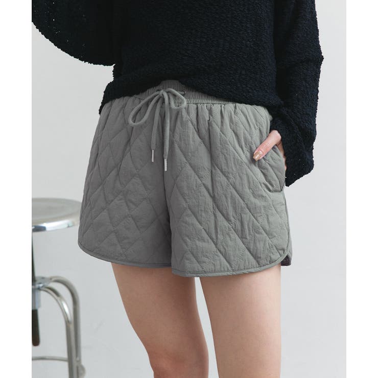 キルティングショートパンツ | ad thie | 詳細画像37 