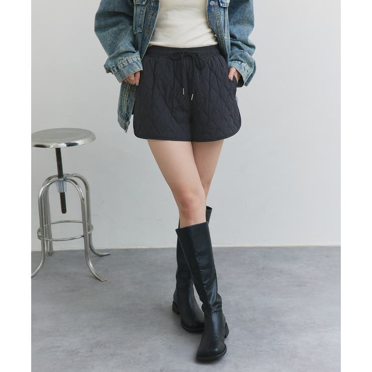 キルティングショートパンツ | ad thie | 詳細画像4 