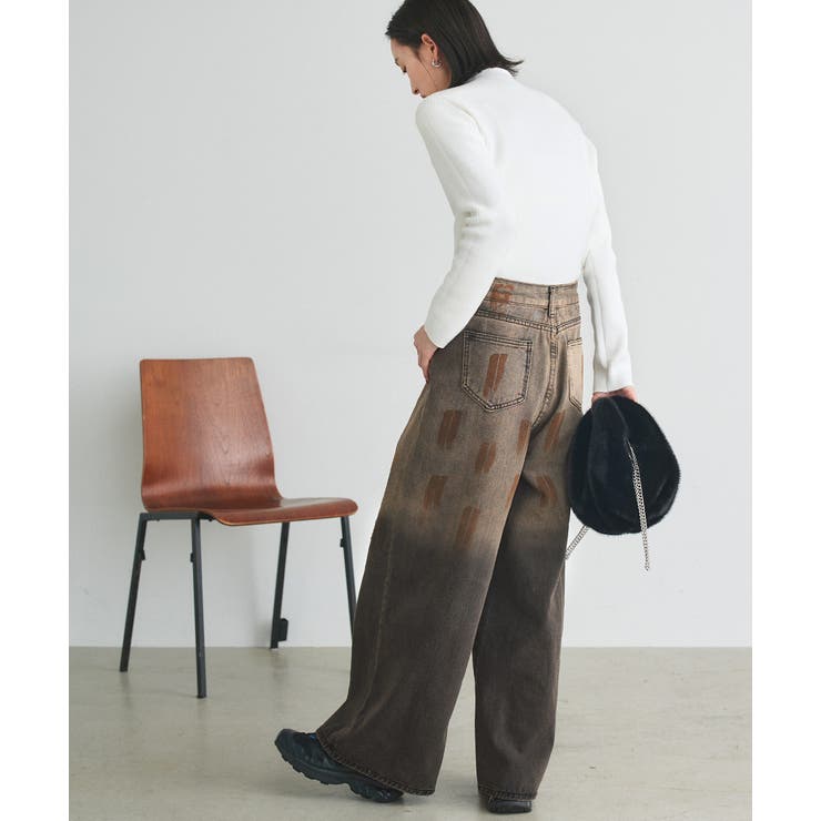 ウォッシュグラデーションデニム | ad thie | 詳細画像11 