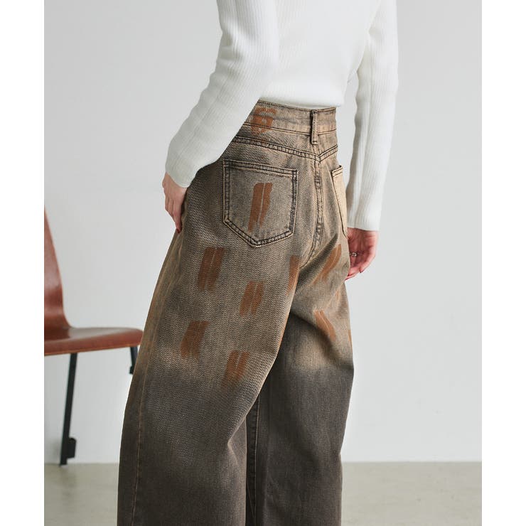 ウォッシュグラデーションデニム | ad thie | 詳細画像12 