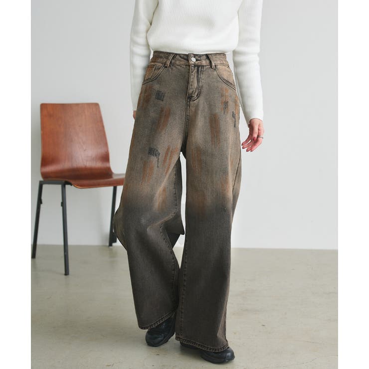 ウォッシュグラデーションデニム | ad thie | 詳細画像14 