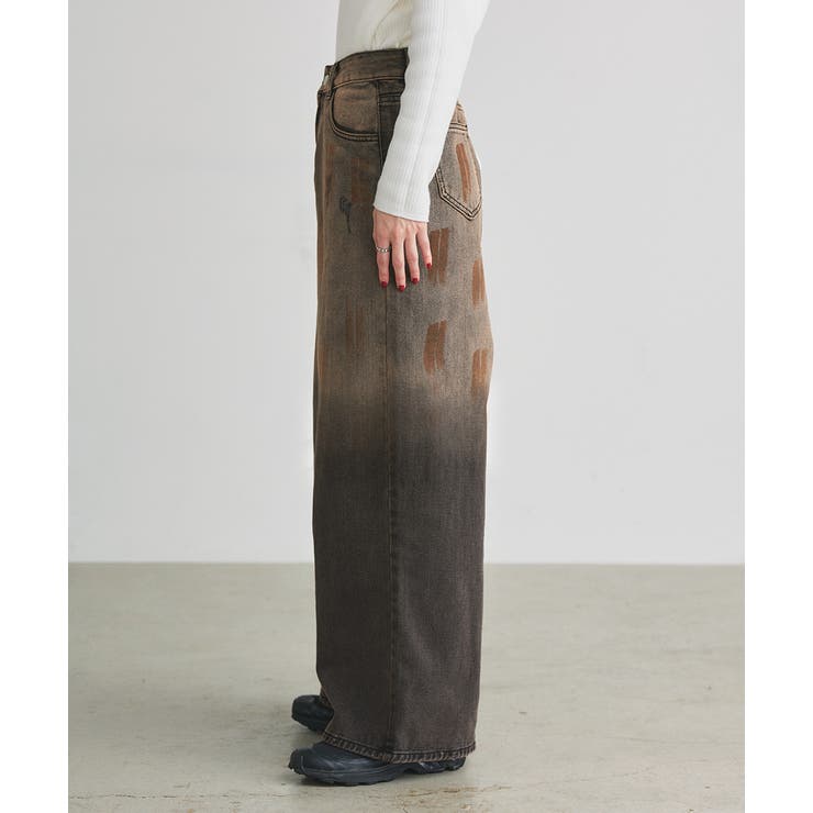 ウォッシュグラデーションデニム | ad thie | 詳細画像18 