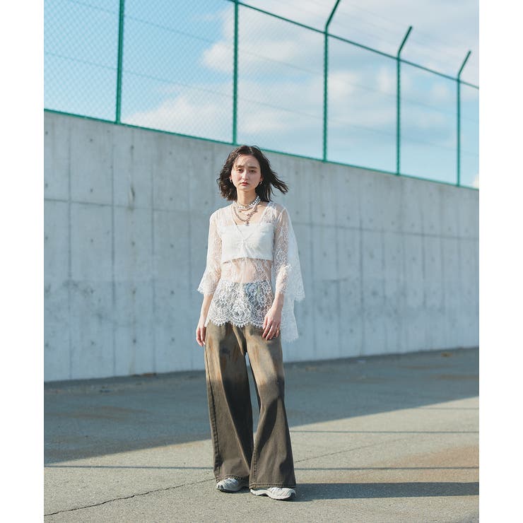 ウォッシュグラデーションデニム | ad thie | 詳細画像3 