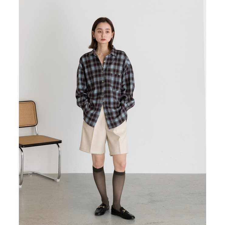 タックハーフパンツ | ad thie | 詳細画像32 