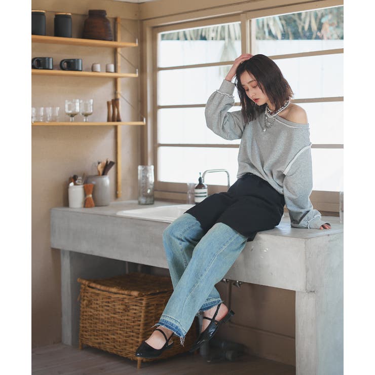 タックハーフパンツ | ad thie | 詳細画像33 