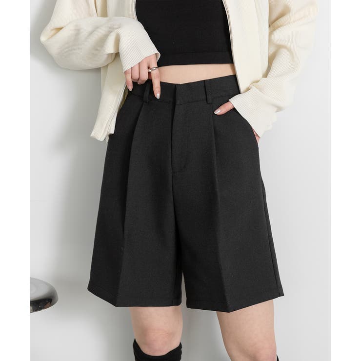 タックハーフパンツ | ad thie | 詳細画像45 