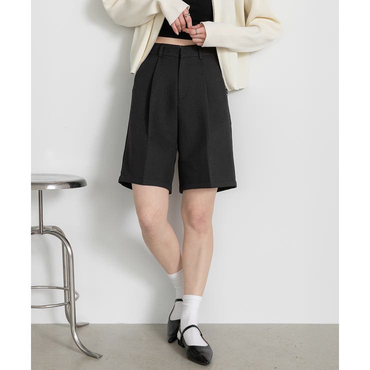 タックハーフパンツ | ad thie | 詳細画像49 