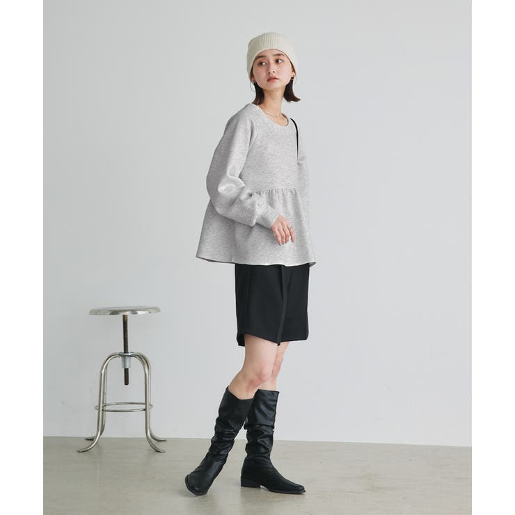 タックハーフパンツ | ad thie | 詳細画像50 