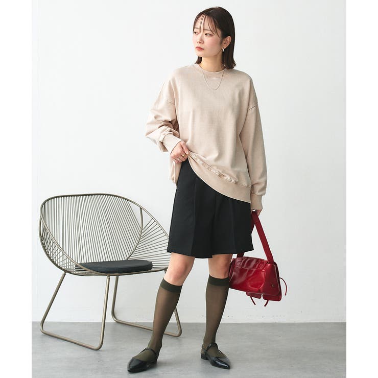 タックハーフパンツ | ad thie | 詳細画像55 