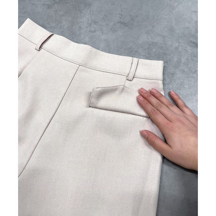 タックハーフパンツ | ad thie | 詳細画像60 