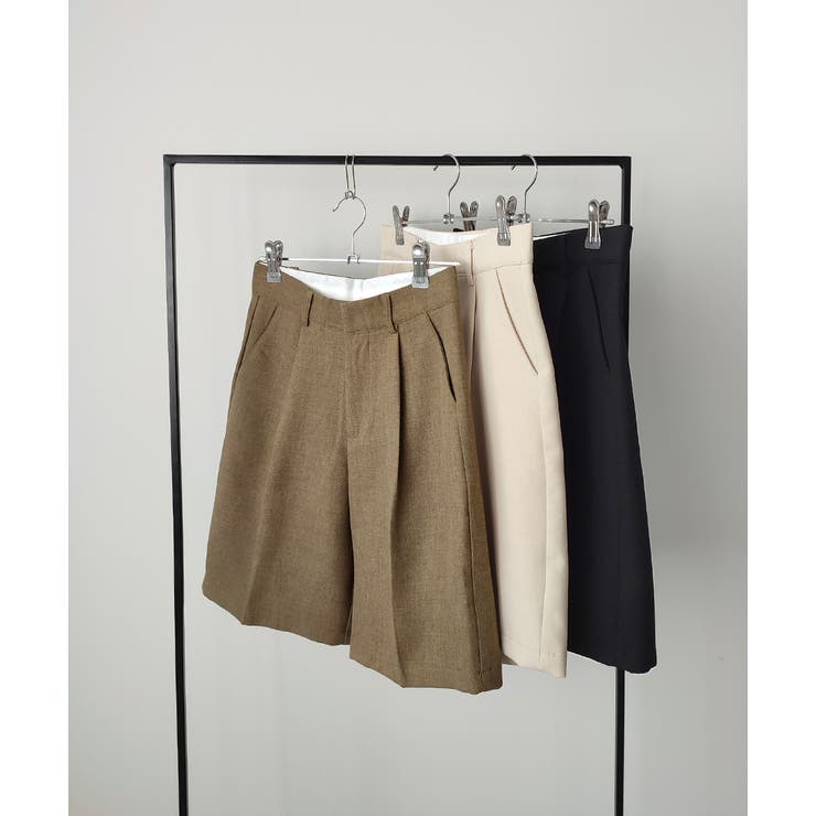 タックハーフパンツ | ad thie | 詳細画像64 