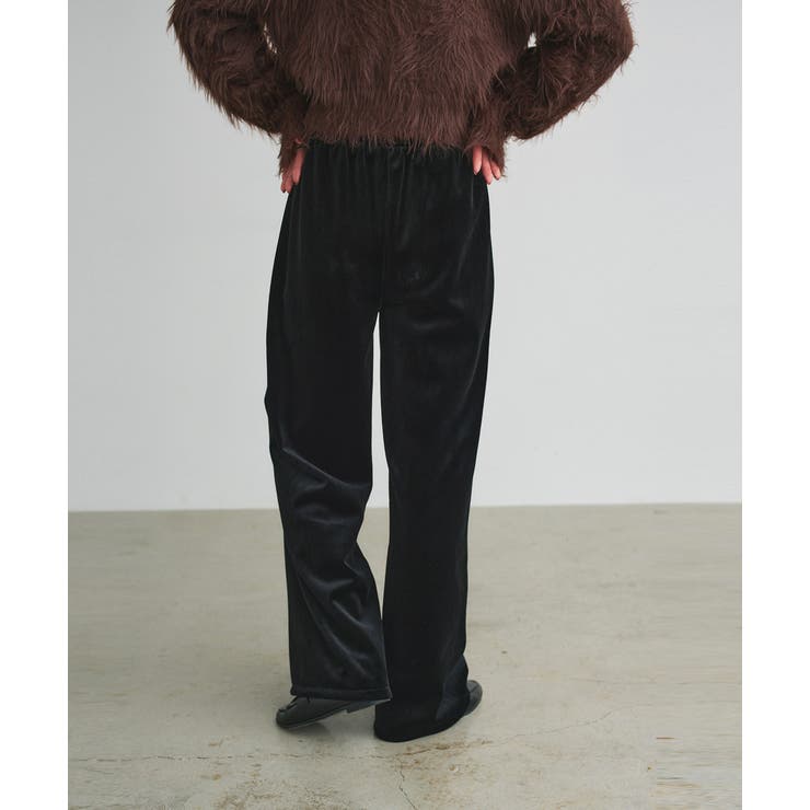 ベロアプルオンパンツ | ad thie | 詳細画像10 