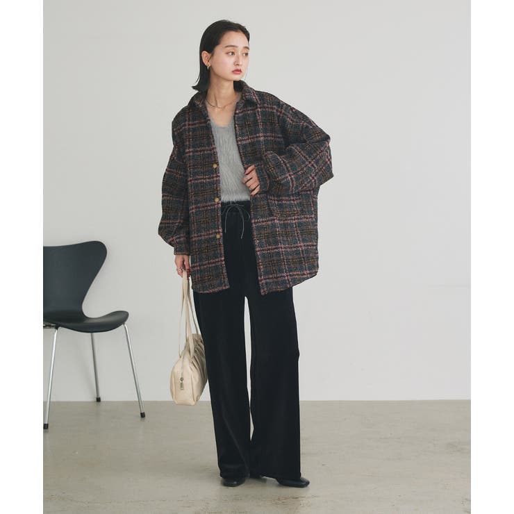 ベロアプルオンパンツ | ad thie | 詳細画像11 