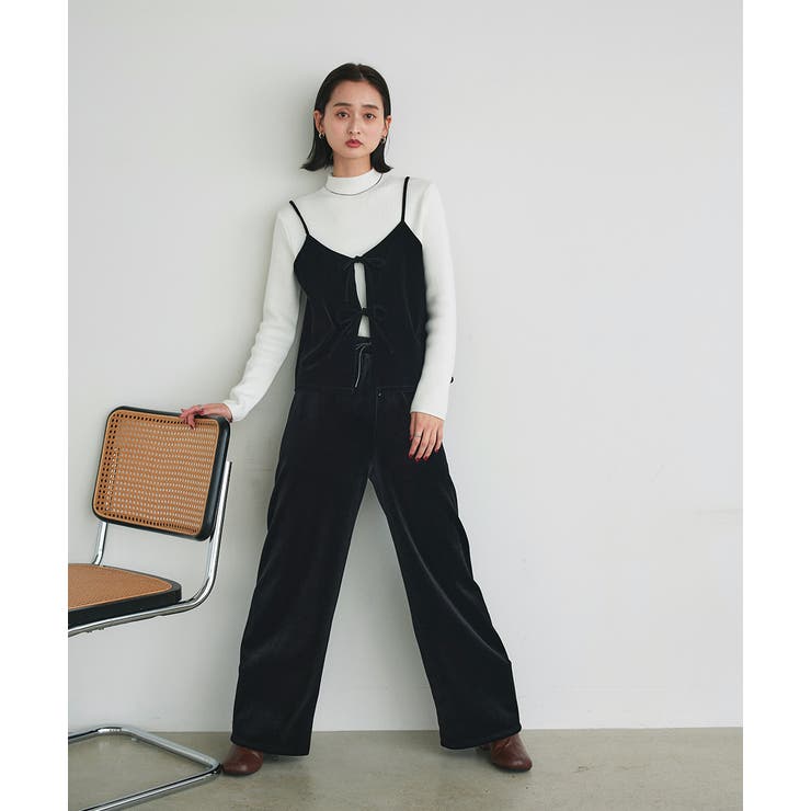 ベロアプルオンパンツ | ad thie | 詳細画像13 