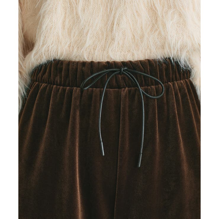 ベロアプルオンパンツ | ad thie | 詳細画像27 