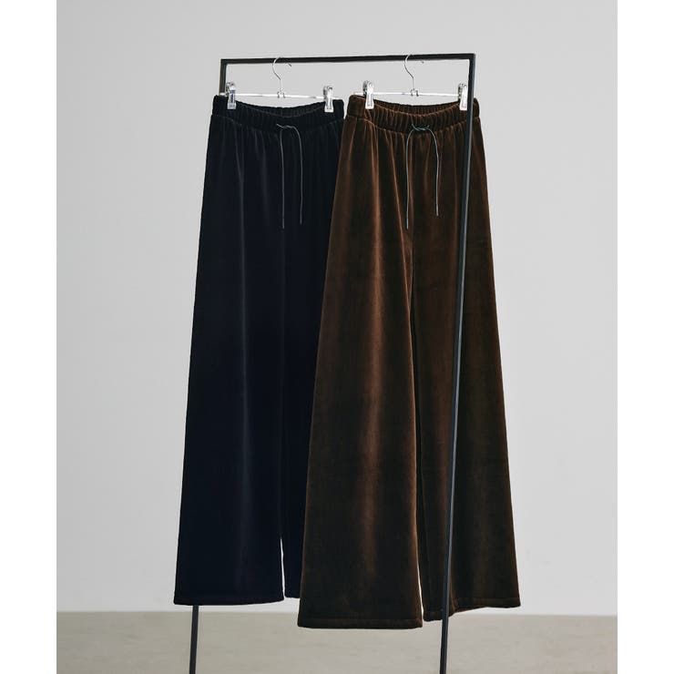 ベロアプルオンパンツ | ad thie | 詳細画像33 