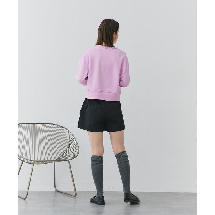 リボンナイロンショートパンツ | ad thie | 詳細画像23 