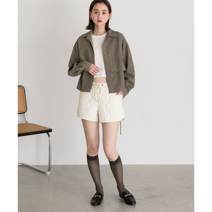 ストライプレイヤードシャツ | ad thie | 詳細画像11 