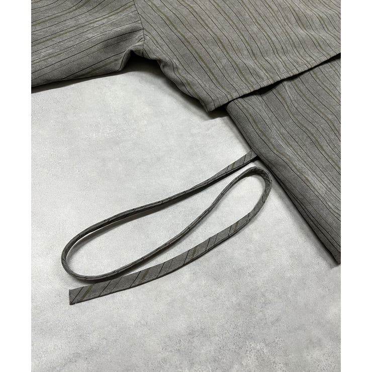 ストライプレイヤードシャツ | ad thie | 詳細画像18 