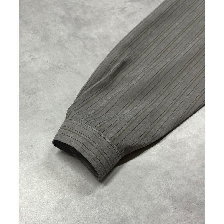 ストライプレイヤードシャツ | ad thie | 詳細画像19 