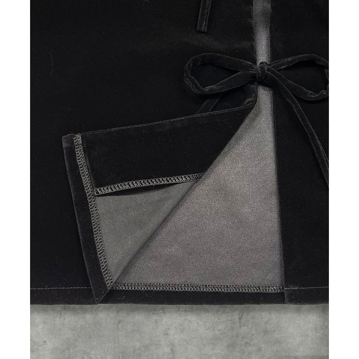 リボンデザイン ベロアキャミソール | ad thie | 詳細画像19 