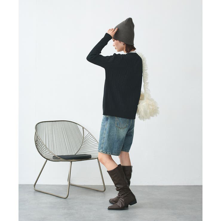 ケーブルニットカーディガン | ad thie | 詳細画像34 