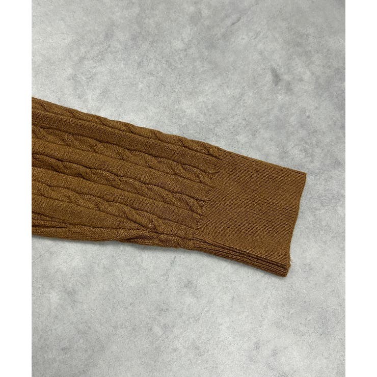 ケーブルニットカーディガン | ad thie | 詳細画像49 