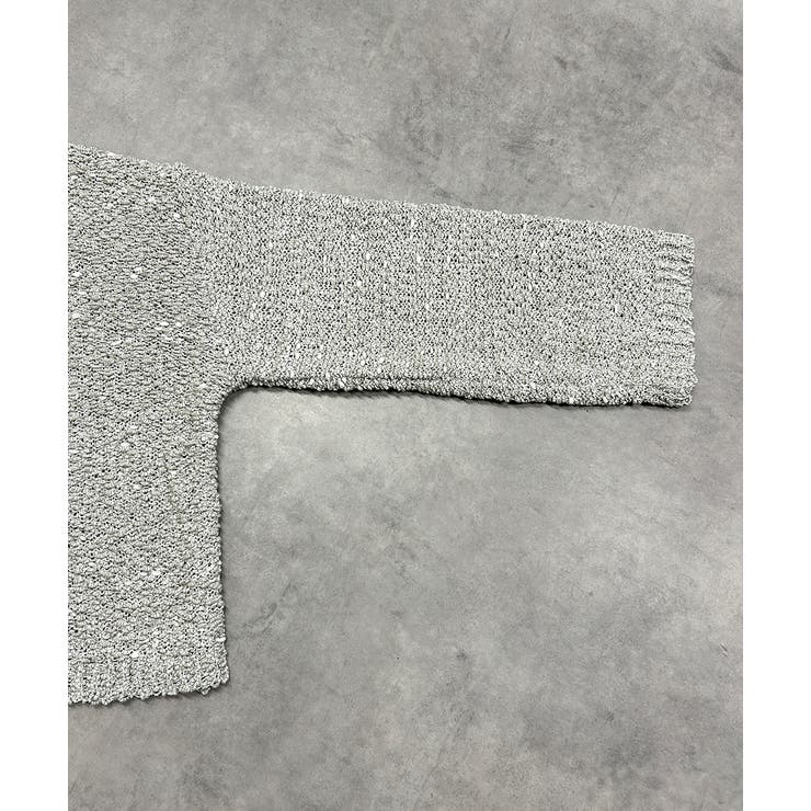 ドロップショルダーニットプルオーバー | ad thie | 詳細画像40 