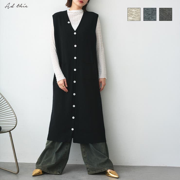 ＜Since Then＞ チュール切替ノースリーブワンピース Since Then＞ チュール切替ノースリーブワンピース (Since Then