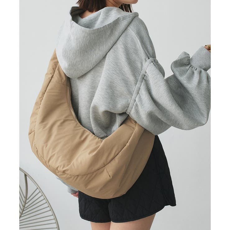 ベージュ | パデットボディーバッグ | ad thie