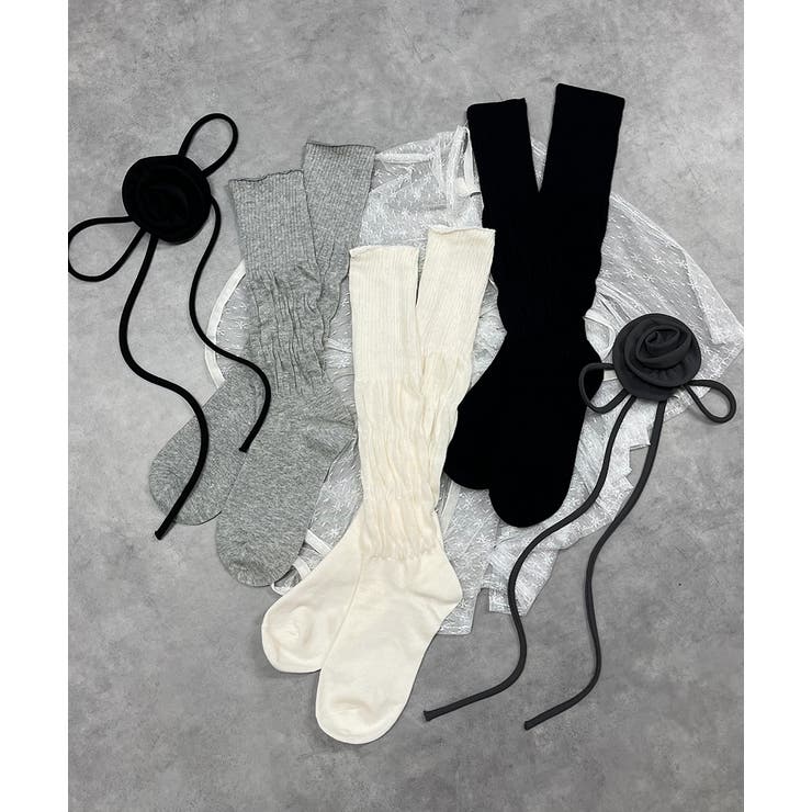 シャーリング ルーズソックス | ad thie | 詳細画像22 